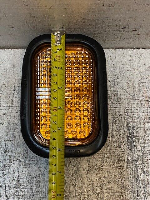 Truck-Lite 45071Y Rectangular LED 12V Amber Light 45701 | 45 LED