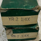 2 Qty of Accurate Bushing Co YR-2-1/4X Bearing Yoke Rollers (2 Quantity)