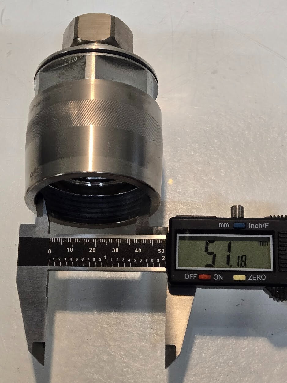 PPC UXP Din Connector UXP-DM-158 | 071812 | 50 Ohm | 1-5/8" Annular Connector