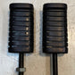 2 Quantity of Motorcycle Foot Pegs 5-1/4" Long 1-5/8" Wide 10mm Thread (2 Qty)