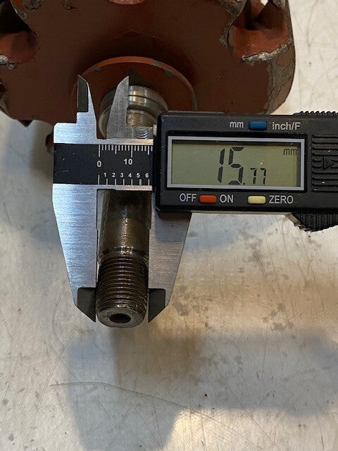 2 Qty of Alternator Rotor Generators 12-Teeth 10" L 4-3/4" OD 16mm Thread -2 Qty