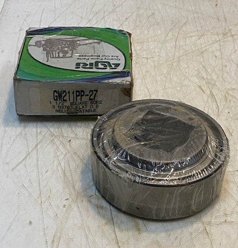 AGRI Quality Farm Parts GW211PP-27 Agricultural Disc Harrow Square Bore Bearing