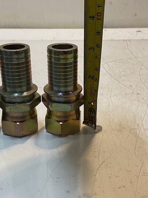 3 Quantity of Swivel Hydraulic Hose Fittings 12 | 25mm Female 26mm Male (3 Qty)