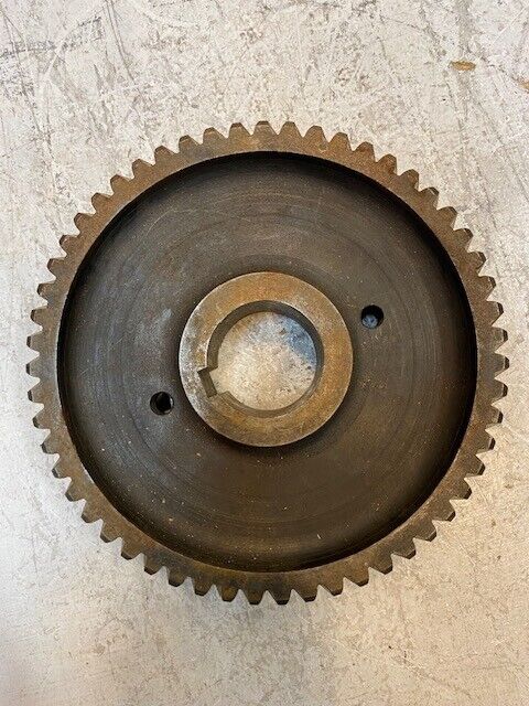 Gear 55-Teeth, 8-3/8" OD, 50mm Bore, 11mm Holes, 48mm Thick