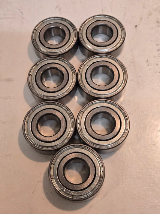 7 Quantity of ISCT Metal Shielded Ball Bearings | 3/4" Bore 45.21 mm OD (7 Qty)