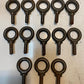 13 Qty of Buckeye Eye Bolts 3050 | 3-3/4" L 2" W 31mm Bore 13mm Thread (13 Qty)