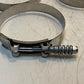 4 Qty of R.G.Ray 130 T-Bolt Hose Clamps | 2437-62 | 4-1/2" Dia. 5" Long (4 Qty)