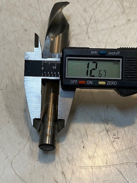 PTD 57/64" Drill Bit 6-1/8" Long 13mm End 23mm OD
