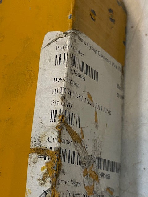 ALAMO #02958644 HITCH POST ASY 4 BAR LINK 19MM BORE 2" THICK 13-1/2" LONG