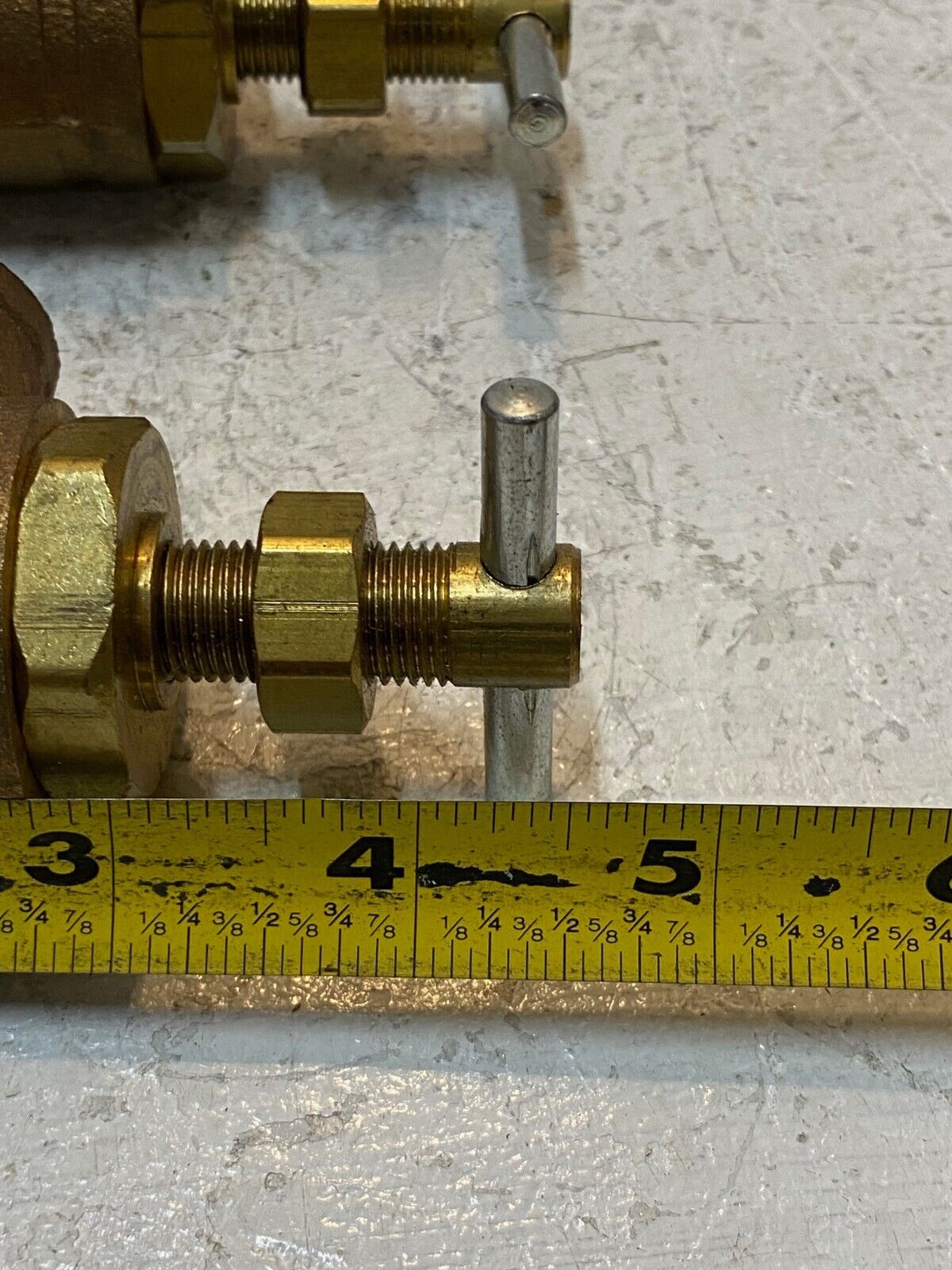 2 Quantity of Hamilton Brass Pressure Regulator Relief Valves 23mm Bore (2 Qty)