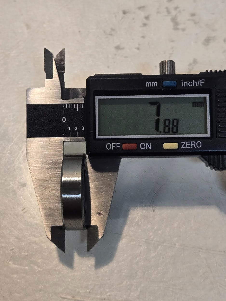 10 Quantity of Peer Ball Bearings SR8 | 1-1/8 in OD x 1/2 in Bore (10 Qty)