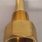 5 Qty. of Brass Thermowells 3.5" Stem Length x 1-1/4" OD (5 Qty)