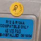 Remanufactured A/C Compressor 57378 For R134A & R12