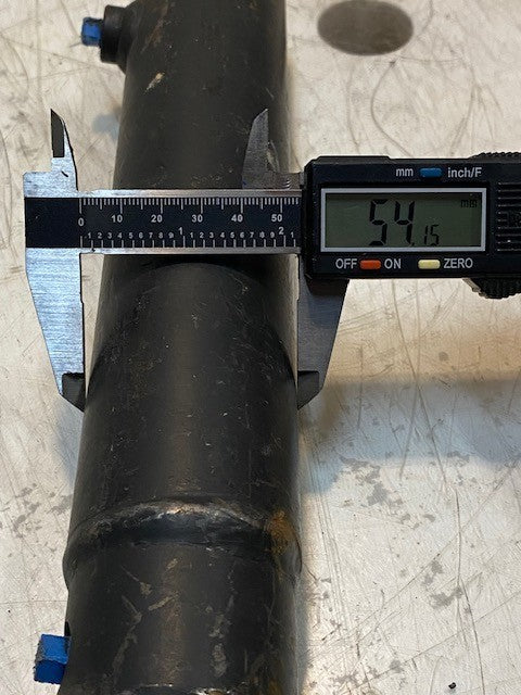 Hydraulic Cylinder 14" Long 17mm Thread 1-1/2" 54mm OD 27mm Bore