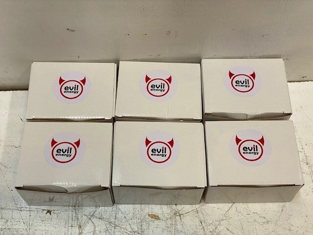 6 Boxes of 2 Pcs Evil Energy 4" Exhaust Claps Stainless Steel (12 Qty Total)