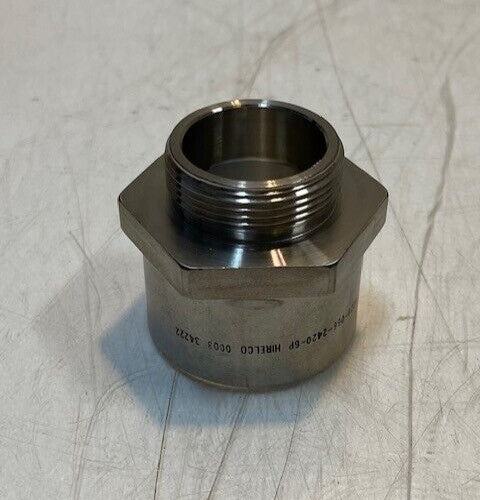 Hirelco 0028-066-2420-6P | 0003 | 34222 | Male Adapter Fitting 30mm Thread