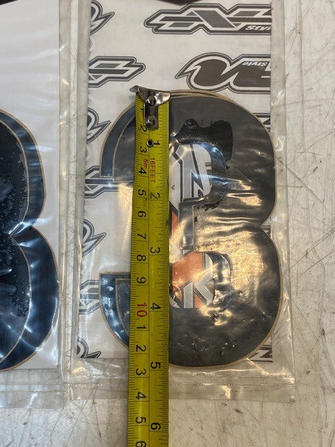 3 Quantity of N-Style Pros4 Black #3 | 3/Pk NIIII-3B 5" x 3" (9 Pcs Total)