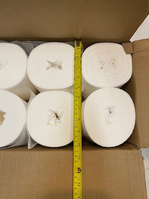 Box of Everwipe by Tork Chem-Ready Wiping Rolls (6 Rolls, 180m Sheets Per Roll)