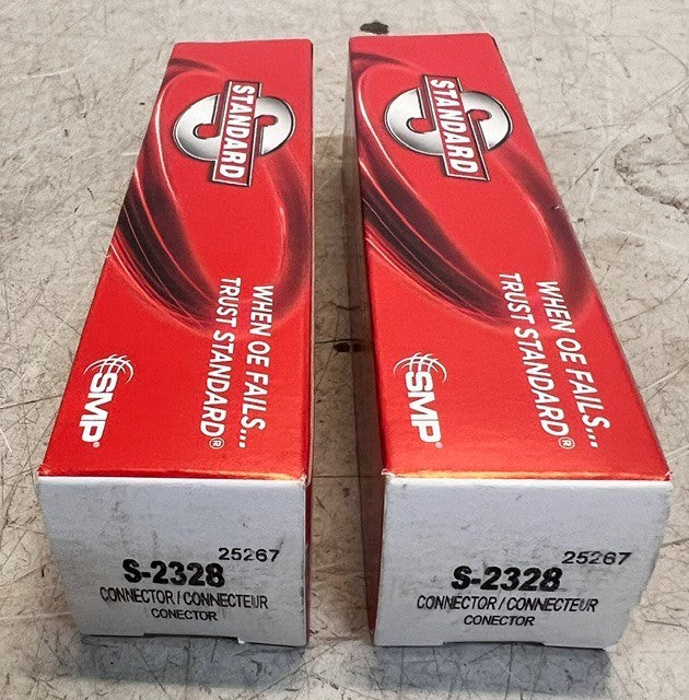 2 Quantity Standard Motor Products Automotive Fuel Injector Connectors S-2328