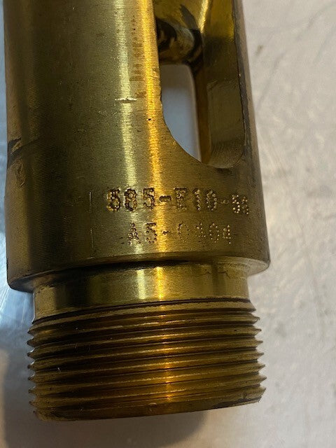 Brass Trap Seal Primer Air Gap Fitting Adapter 585-E10-56, A5-0404, 37mm Thread
