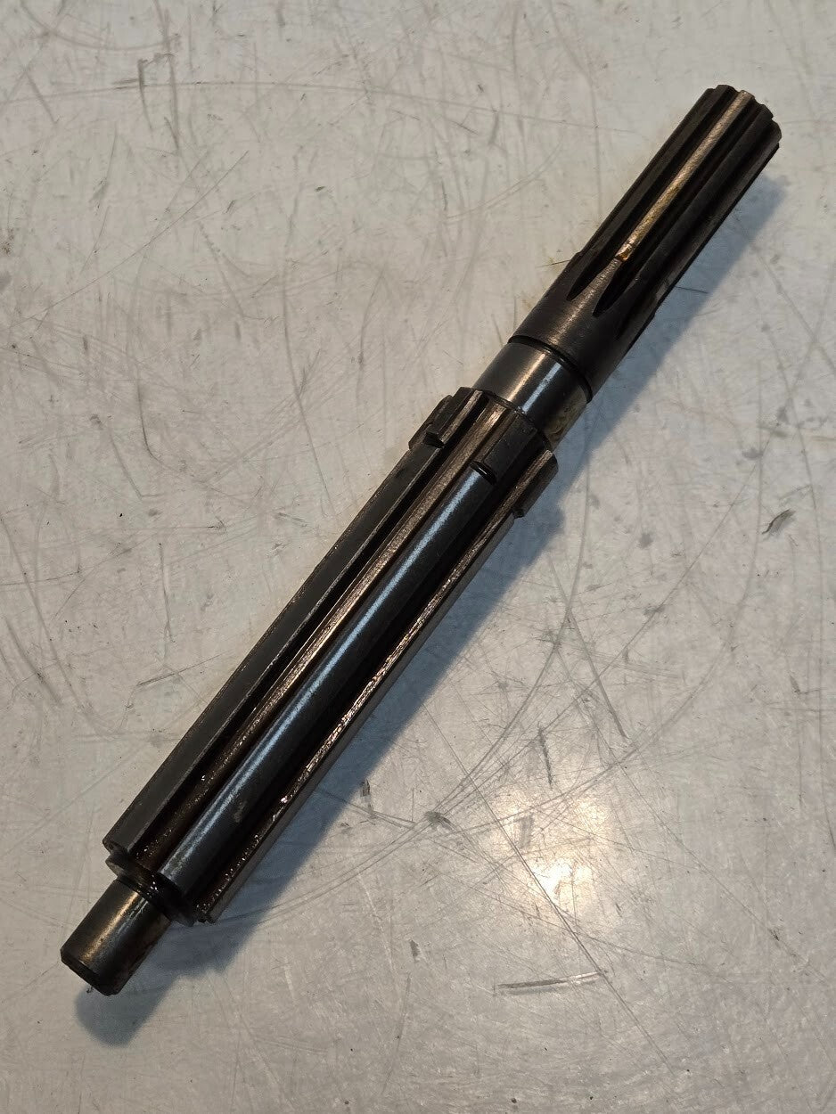 Transmission Input Shaft 8.5" Long | 6 Spline 25mm Shaft | 10 Spline 19mm Shaft