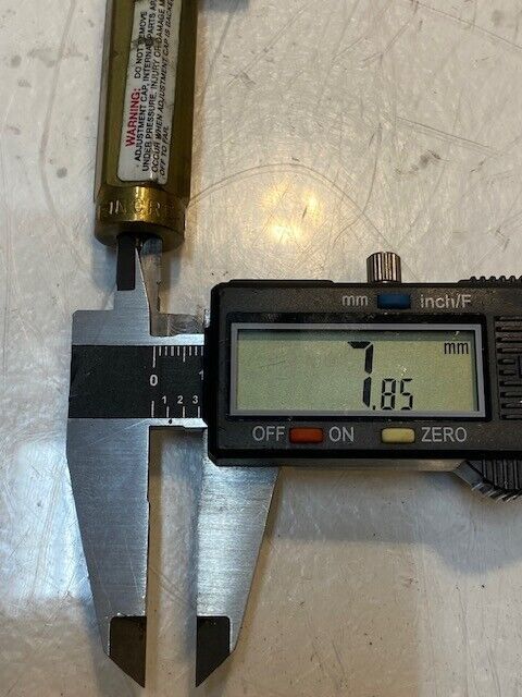 2 Quantity of Mini Brass Balanced Pressure Regulator Valves 3-1/4" L 13mm Thread