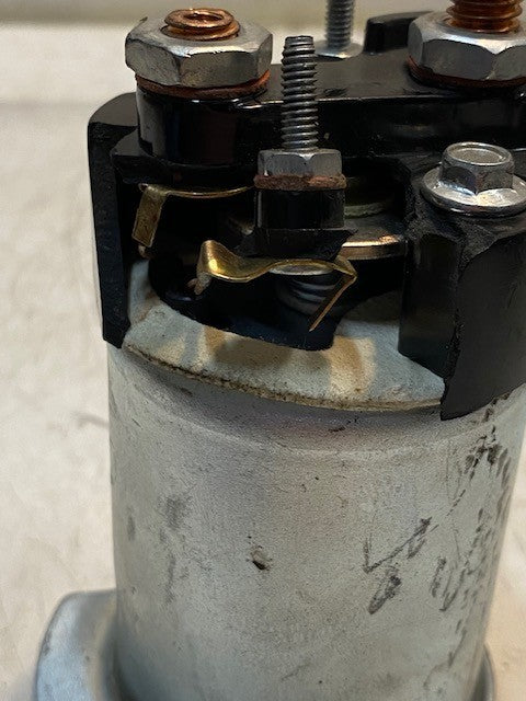 Solenoid 7-575 | 12V | 4-3/4" Tall 60mm OD 9mm Thread 4mm Thread