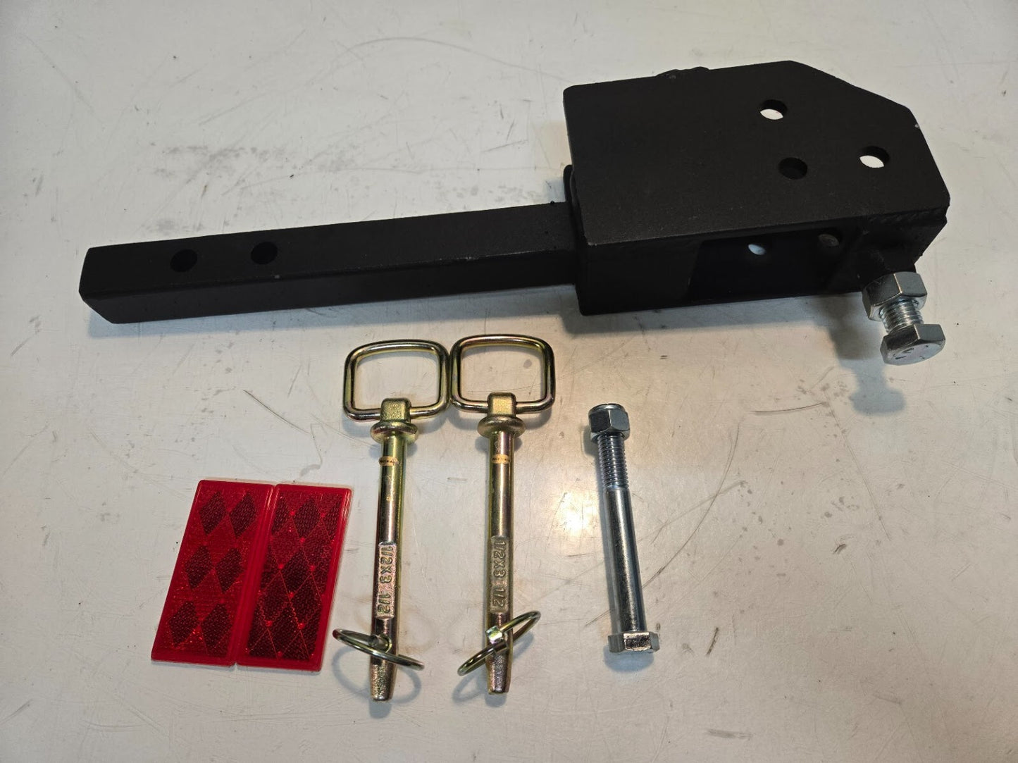 Flip Adapter for EZ-Carrier with Pins and Reflectors | 1-1/4" x 10" Shank
