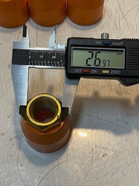 9 Quantity of Spears FlameGuard CPVC-41 SCH-40 3/4" x 1/2" Brass Thread (9Qty)