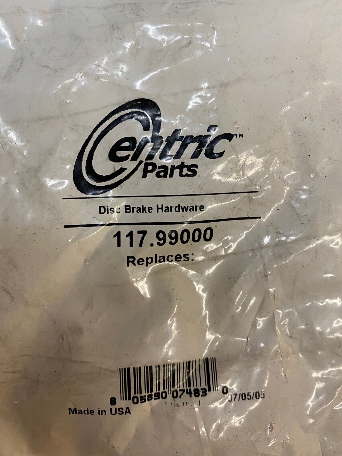 5 Centric Disc Brake Hardware Packs 117.99000 (5 qty)