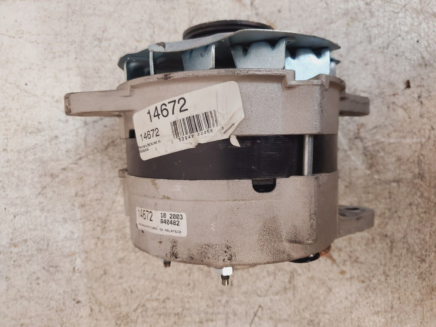 Remanufactured Alternator 14672 | 10 2003 | A40482