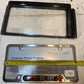Audi TDI Diesel License Plate Frame 4-Hole Brushed Stainless Steel 4L0071801