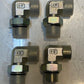 4 Quantity of Elbow Fittings 3X A-12 | 27mm Thread 15mm ID 30mm Thread (4 Qty)
