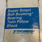 THOMSON SSUTWNA20 Ball Bushing Bearing Linear Self-Aligning Twin Pillow Block