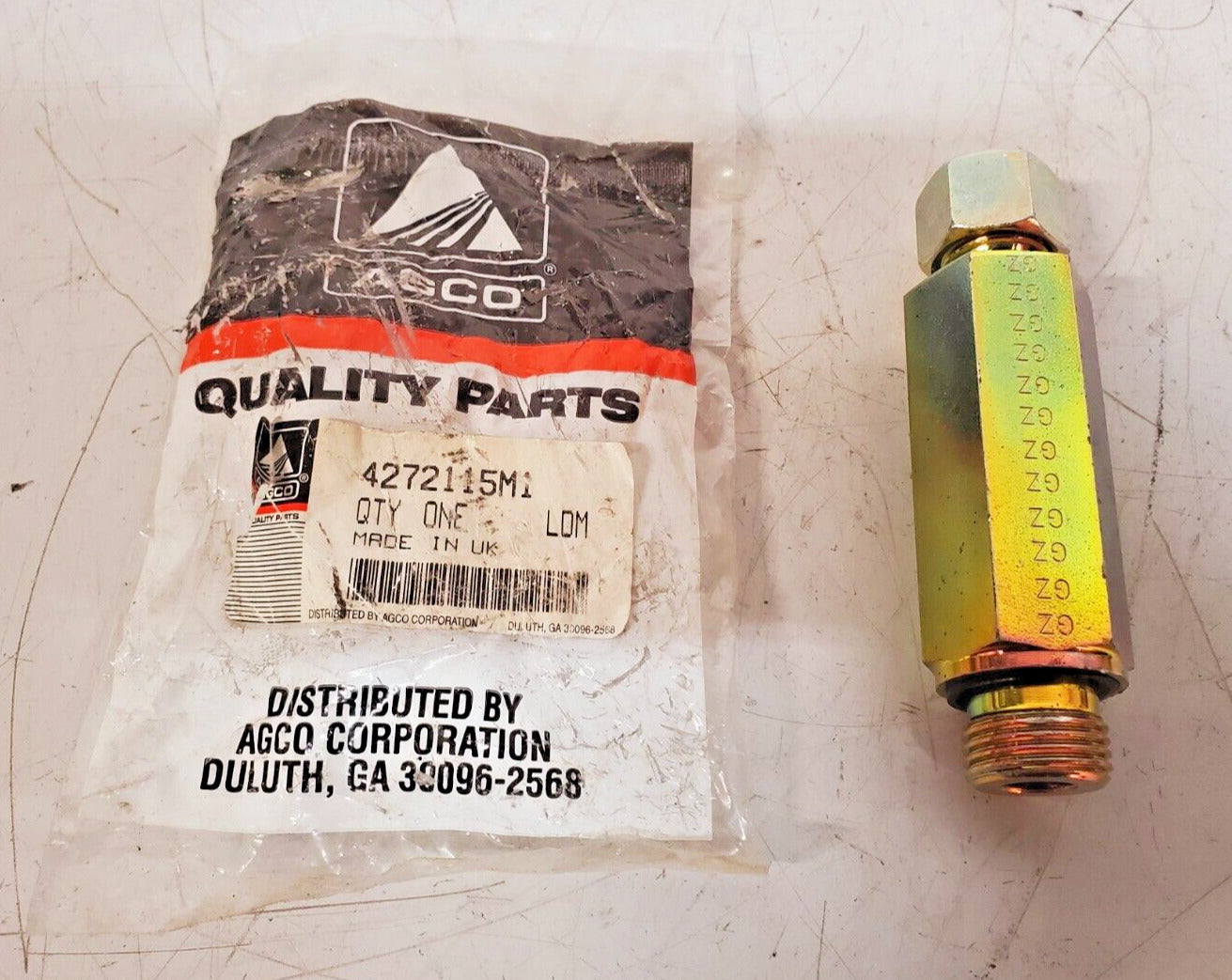 Agco Valve Replaces Part Number 4272115M1 | LDM | 12L