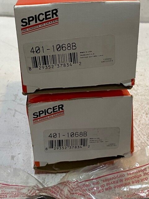 2 Quantity of Spicer 401-1068B Steering Tie Rod Ends (2 Quantity)