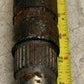 Splined Metal Drive Shaft 27" Steel Power Transmission Mechanical Assembly