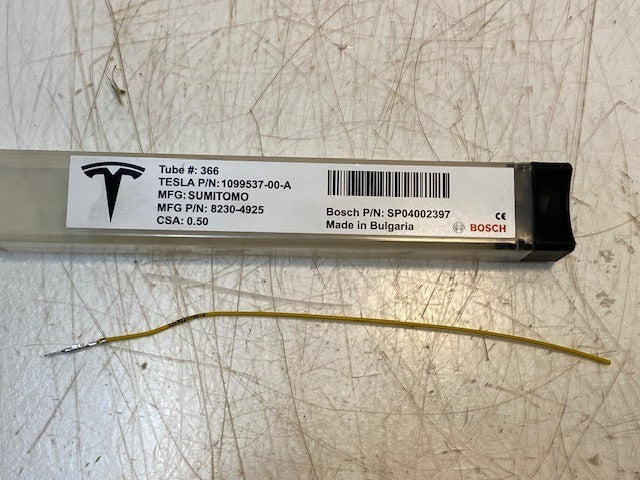 Tesla Terminal Pigtail 1099537-00-A Model 3, X, Y, S | 8230-4925 | SP04002397