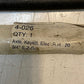 E-Z-Go Keyed Right Hand Axle 4-026 | 20-3/4" Long 26mm Shaft 22mm 10-Spline