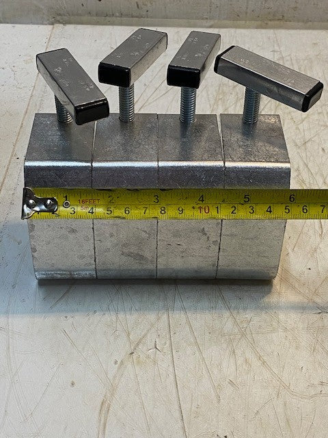 4 QUANTITY of TONNEAU MOUNTING CLAMPS 3.372x4.648 | B3118B3-100 (4 QUANTITY)