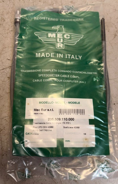10 Quantity MEC Eur Speedometer Transmission Cable 235.509.110.000 (10 Qty)