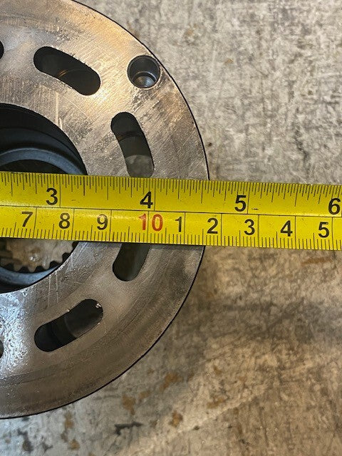 Barrel Cylinder Block Hydraulic Piston Pump 9 Bolt Holes 39mm Bore 23-Spline