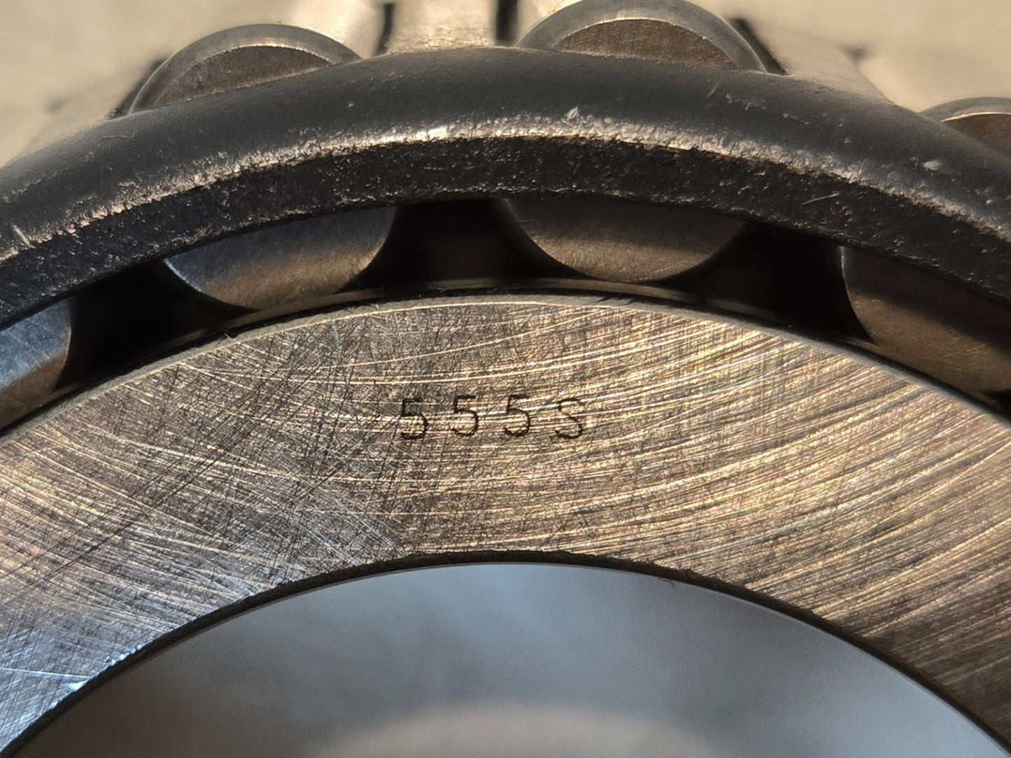 National Tapered Roller Bearing Cone 555S | 13 AH | 2-1/4" Bore 37.25 mm Thick