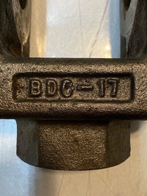 Cast Iron Rod Clevis BDC-17 | 6-1/4" H 4-7/8" W 3-3/8" D 45mm Pin Hole