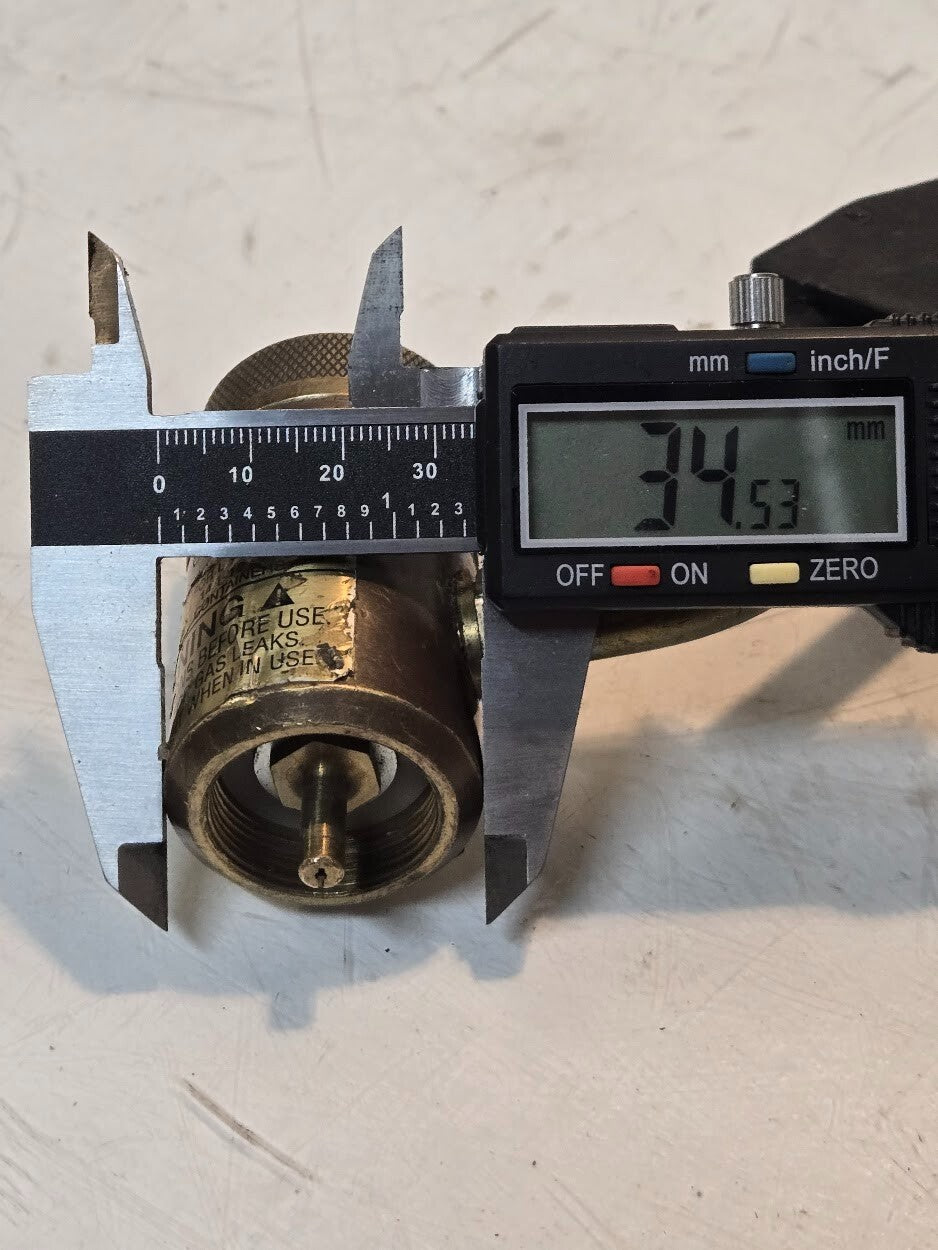 Goss GP 360L 3 07 Propane Hand Torch | Compressed Gas Regulator for LPG & MPS