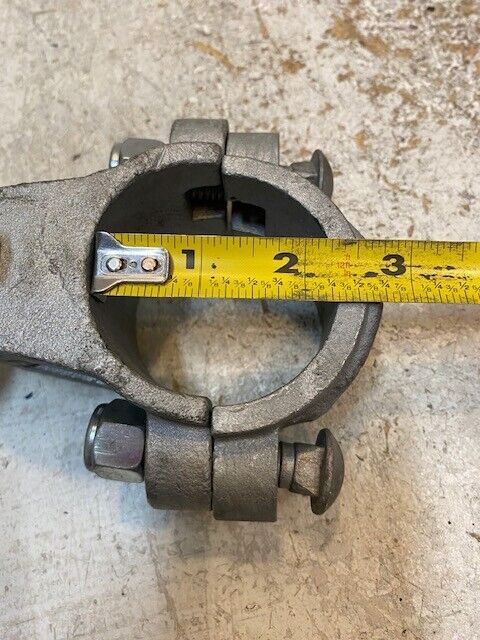 Pipe Swing Hanger 7" Long 2-1/4" (60mm) Bore 22mm Hook