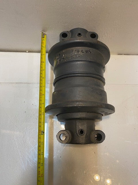 Trac Bottom Track Roller for Excavator 25622 | 13" Long 7-1/2" Dia. 18mm Holes