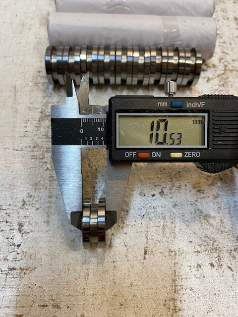 100 Pcs of Swag Off Road Tubing Bender Roller Dies 25mm x 11mm
