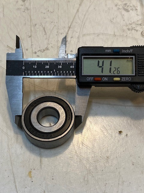 6 Qty of GBC Ball Bearings 1628-2RS | 22610-88-300 | 1628DC | 16x41x13mm (6 Qty)