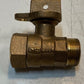 McDonald 300W Lockable Brass Curb Valve NL Valve